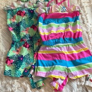 TWO 12-month rompers!